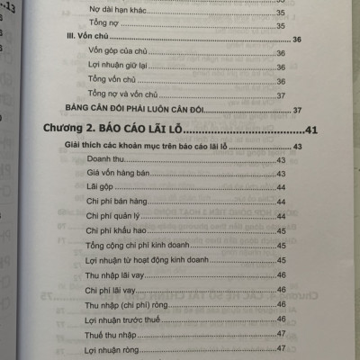 Tài chính kế toán dành cho nhà quản trị