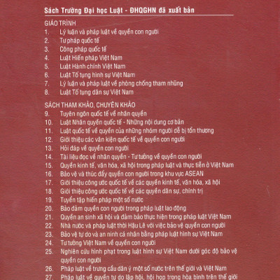 Giáo Trình Lý Luận Nhà Nước Và Pháp Luật - GS.TS. Hoàng Thị Kim Quế - Tái bản - (bìa mềm)