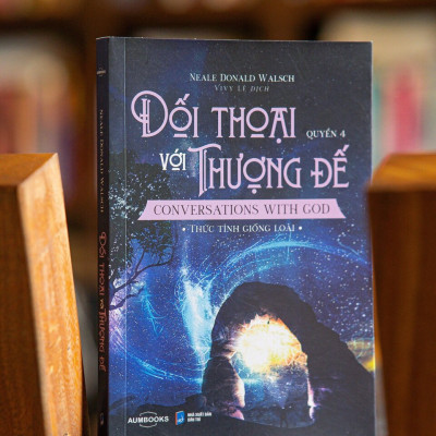 Sách Đối thoại với thượng đế ( Neale Donald Walsch ) - Thức tỉnh giống loài - Á Châu books, bìa mềm in màu