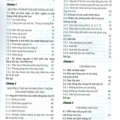 Cơ Sở Lí Thuyết Các Phản Ứng Hóa Học - TB lần 10 năm 2022