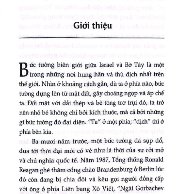 Chia Rẽ - Tại Sao Chúng Ta Đang Sống Trong Thời Đại Của Những Bức Tường