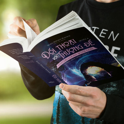 Sách Đối thoại với thượng đế ( Neale Donald Walsch ) - Thức tỉnh giống loài - Á Châu books, bìa mềm in màu