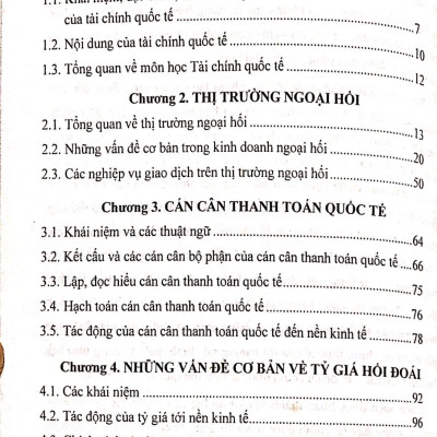 Tài Chính Quốc Tế