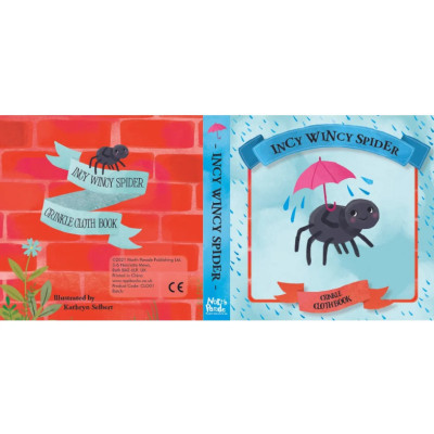 Crinkly Cloth Book - Incy Wincy Spider