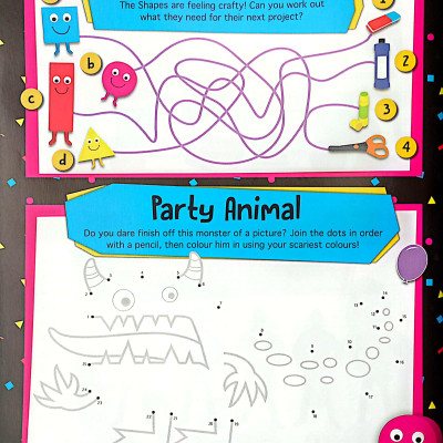 Mister Maker Giant Sticker And Activity Book