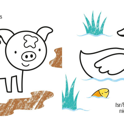 First Colouring Farm