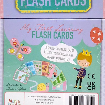 Flash Card First Words - Playtime Pals