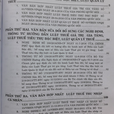 Chính Sách Thuế - Quy Định Mới Về Thuế và Hóa Đơn Chứng Từ 