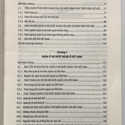 Sách - Giáo Trình Quản Lý Nợ Nước Ngoài
