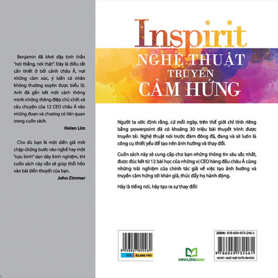 Insprit - Nghệ Thuật Truyền Cảm Hứng - 12 Chiến Lược Để Thuyết Trình Hiệu Quả - Bản Quyền