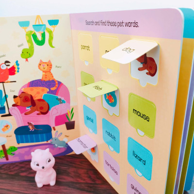 SÁCH TƯƠNG TÁC LẬT MỞ CHO BÉ - LTF First 100 WORDS