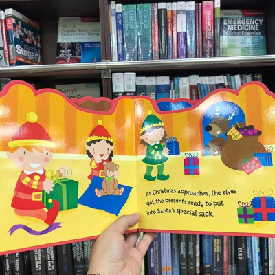 Shaped Eva Books Santas Worksh