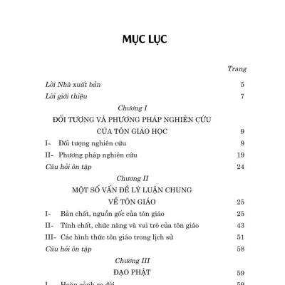 Giáo trình tôn giáo (bản in 2024)