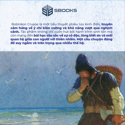 Sách - Robinson Crusoe (Daniel Defoe) - SBOOKS