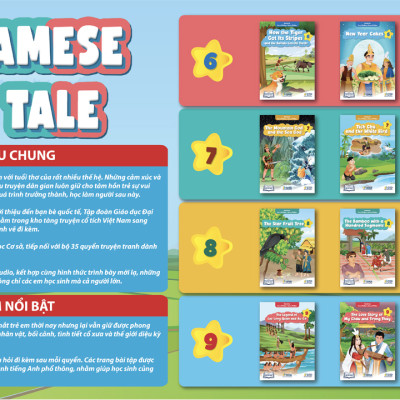 Combo Truyện Đọc Story Vietnamese Folk Tale Pack Level 8
