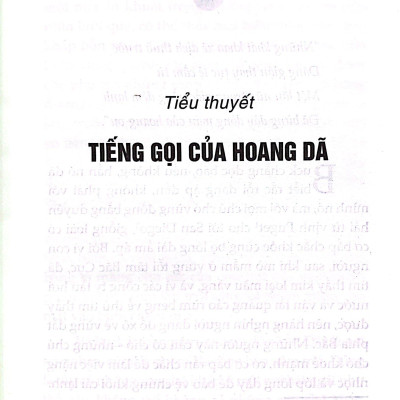 Tiếng Gọi Của Hoang Dã - Bìa Cứng