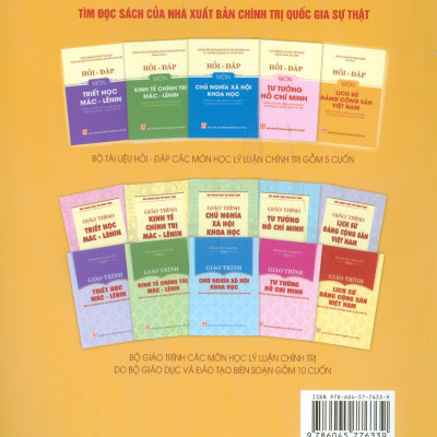 Hỏi - Đáp Môn Lịch Sử Đảng Cộng Sản Việt Nam (Dùng cho bậc đại học hệ chuyên và không chuyên lý luận chính trị) (Tài liệu theo bộ giáo trình mới nhất của Bộ Giáo dục và Đào Tạo)