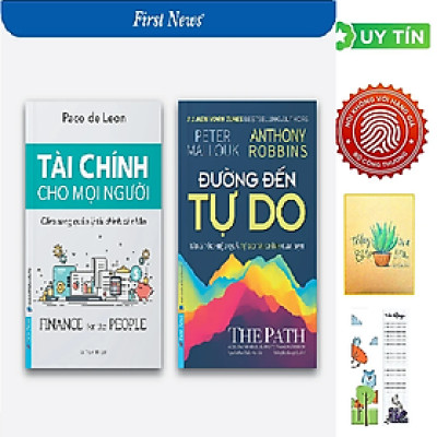 Combo Tài Chính Cho Mọi Người + Đường Đến Tự Do - First News (Tặng Kèm Bookmark CÚ MÈO + SỔ TAY XƯƠNG RỒNG)