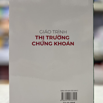Sách - Giáo trình Thị trường Chứng khoán