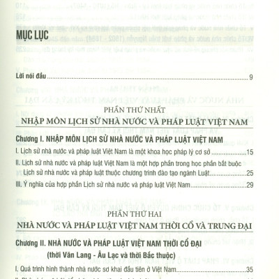 Giáo Trình Lịch Sử Nhà Nước Và Pháp Luật Việt Nam - PGS. TS. Nguyễn Minh Tuấn, TS. Phạm Thị Duyên Thảo, TS. Mai Văn Thắng - Tái bản - (bìa mềm)