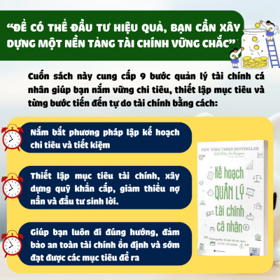 Sách Tiền Đẻ Ra Tiền và Kế Hoạch Quản Lý Tài Chính Cá Nhân  Phương Pháp 9 Bước Để Đặt Được Tự Do Tài Chính