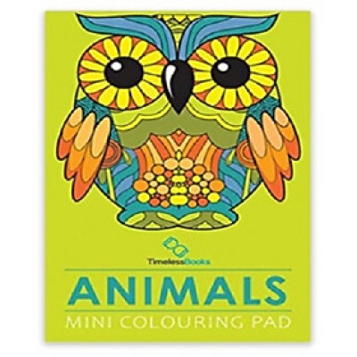 Mini Colouring Pad - Animals