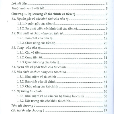 Giáo Trình Tài Chính Tiền Tệ