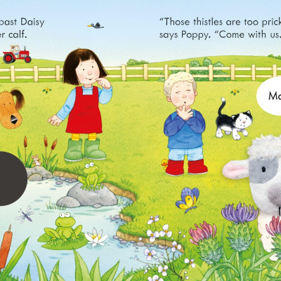 Poppy And Sam And The Lamb