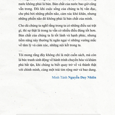 Nước Bùn Vẫn Trong - Nguyễn Duy Nhiên