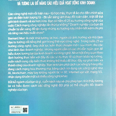 25 Xu Hướng Công Nghệ - Định Hình Cuộc Cách Mạng Công Nghiệp 4.0