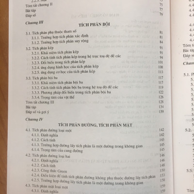 Combo Bộ Sách Toán Cao Cấp Tập 3 + Bài Tập Toán Cao Cấp Tập 3 ( Phép Tính  Giải Tích Nhiều Biến Số)
