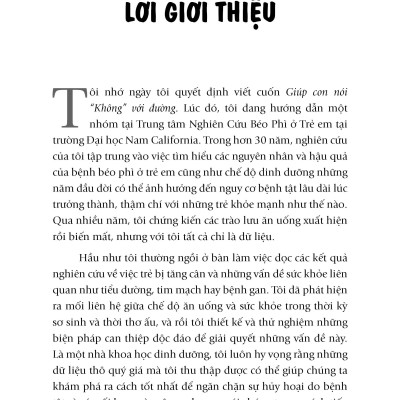 Giúp Con Nói “Không” Với Đường