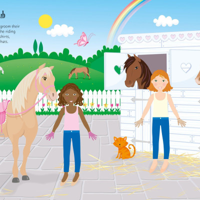 Sticker Dolly Dressing Dolls