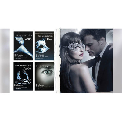 50 sắc thái - Xám (tái bản 2020) - Bản Quyền