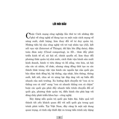Quản trị quốc gia hiện đại, hiệu quả cơ sở lý luận và thực tiễn ở Việt Nam hiện nay - bản in 2024 (bìa cứng)