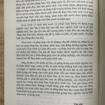 Giáo trình lý luận nhà nước và pháp luật