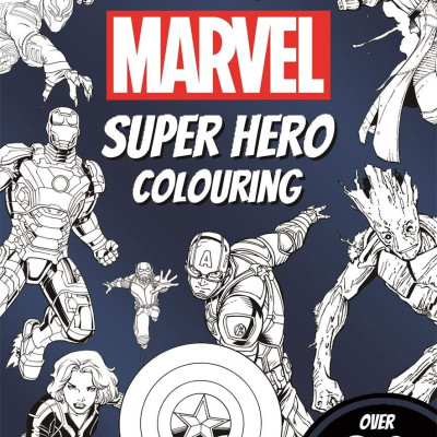 Marvel Super Hero Colouring
