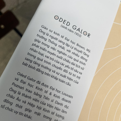 [Bìa cứng ] [Tác phẩm bán chạy nhất tại Israel] HÀNH TRÌNH NHÂN LOẠI - Oded Galor – Trần Thị Kim Chi và Đỗ Ngọc Quỳnh Chi dịch – Omegaplus