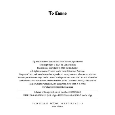 Sách ngoại văn: My Weird School Special - No More School, April Fools!