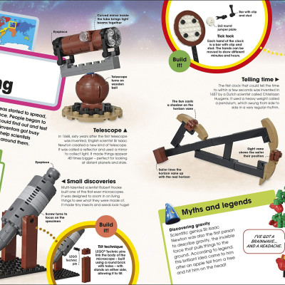 LEGO Epic History: Includes Four Exclusive LEGO Mini Models (Lego Book & Toy)