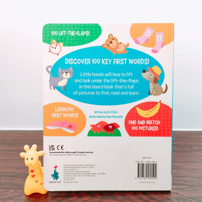 SÁCH TƯƠNG TÁC LẬT MỞ CHO BÉ - LTF First 100 WORDS