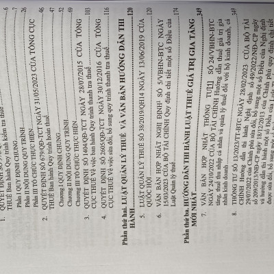 Sổ Tay Nghiệp Vụ Thuế - Quy Trình Thanh Tra, Kiểm Tra, Hoàn Thuế, Phí, Lệ Phí