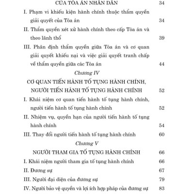 Hướng dẫn môn học Luật tố tụng hành chính 