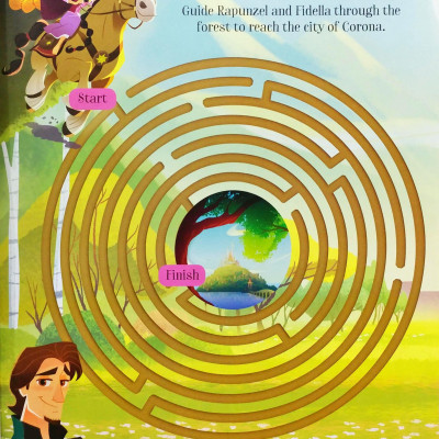 Disney Princess - Tangled: Ultimate Sticker and Activity (Ultimate S & A Fun Xtra Disney)