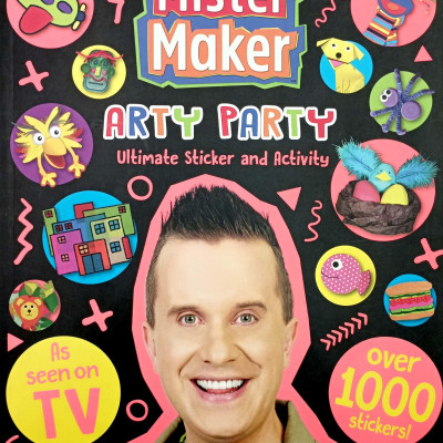 Mister Maker Giant Sticker And Activity Book