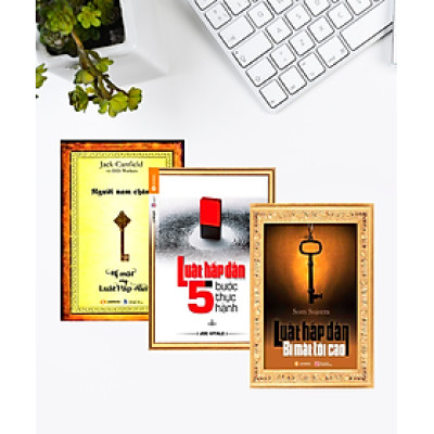 Combo 3 cuốn: Người Nam Châm - Bí Mật Của Luật Hấp Dẫn (Tái Bản) + Luật Hấp Dẫn - 5 Bước Thực Hành (Tái Bản) + Luật Hấp Dẫn Bí Mật Tối Cao (Tái Bản) ( Bộ sách Kinh tế hay)