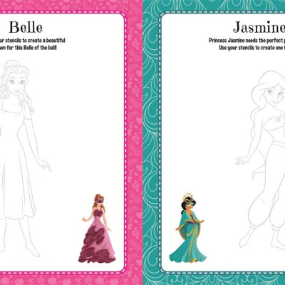 Disney Princess Design And Create Sketchpad