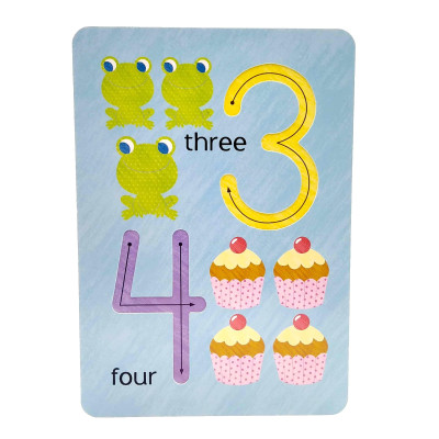 Little Genius Cards: Learn 123 Touch & Trace Educational Fun