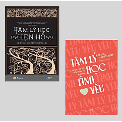 Sách  Combo: Tâm Lý Học Hẹn Hò + Tâm Lý Học Tình Yêu - Bản Quyền