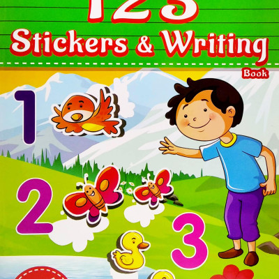 My 123 Stickers & Writing Book
